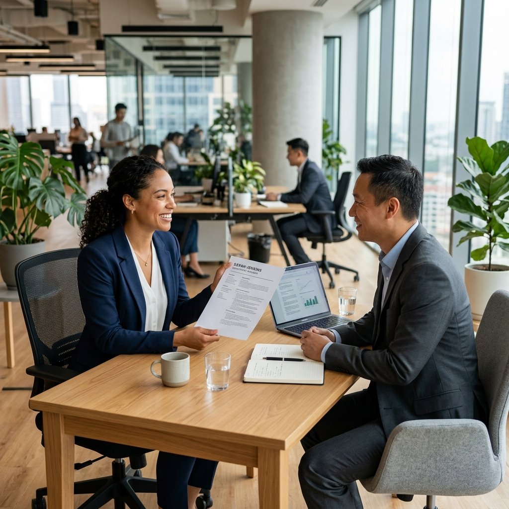 Office Interview Storytelling